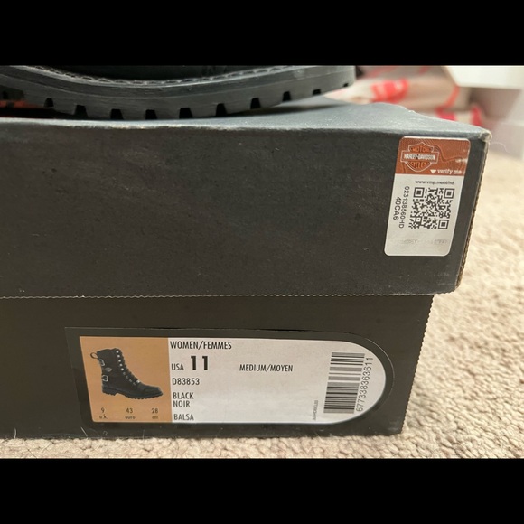 ***SOLD*** Harley Davidson Woman’s Balsa Boot - Gently used (1 time) boots - Picture 6 of 7